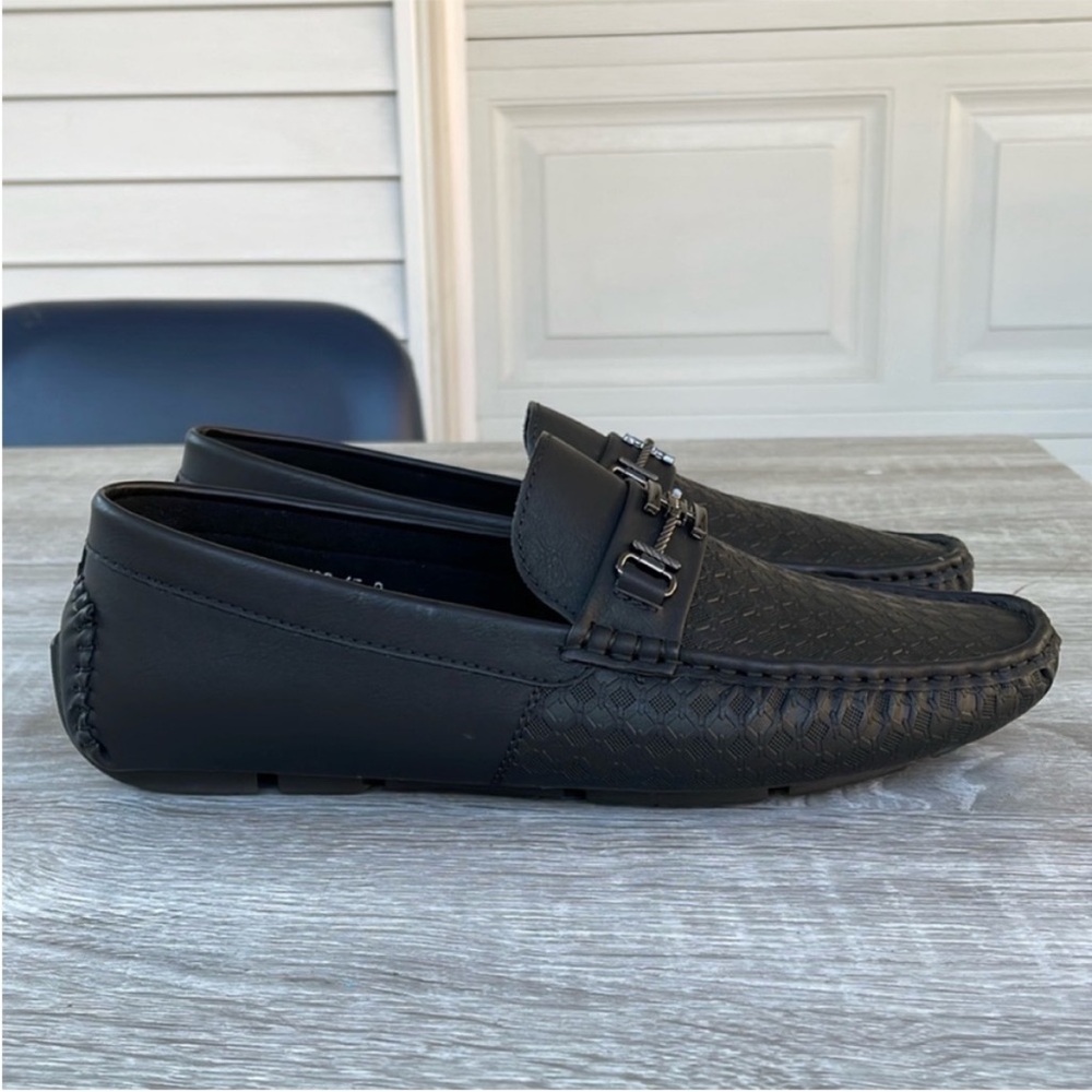 Royal Mens Driver Shoes Black Size 9 (Brand New)